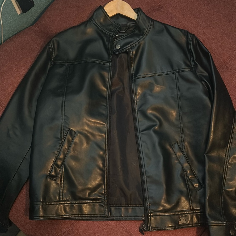 Armani Emporio leather jacket